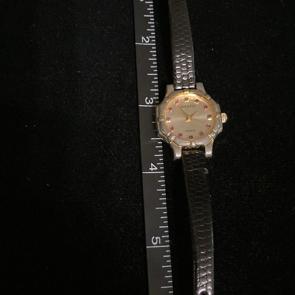 Adolfo genuine Ruby watch - Picture 9 of 11